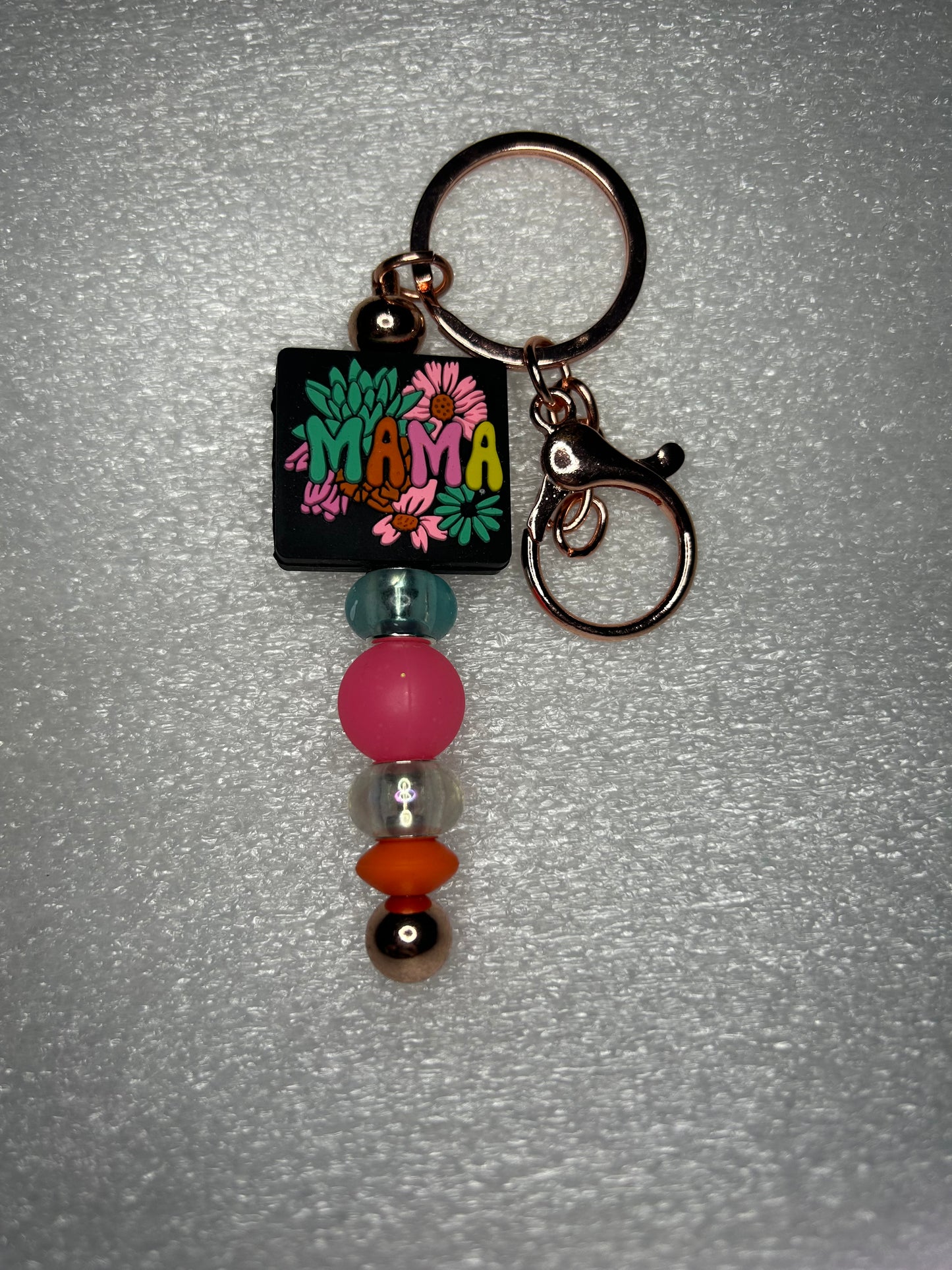 Mama (Flower) Keychain