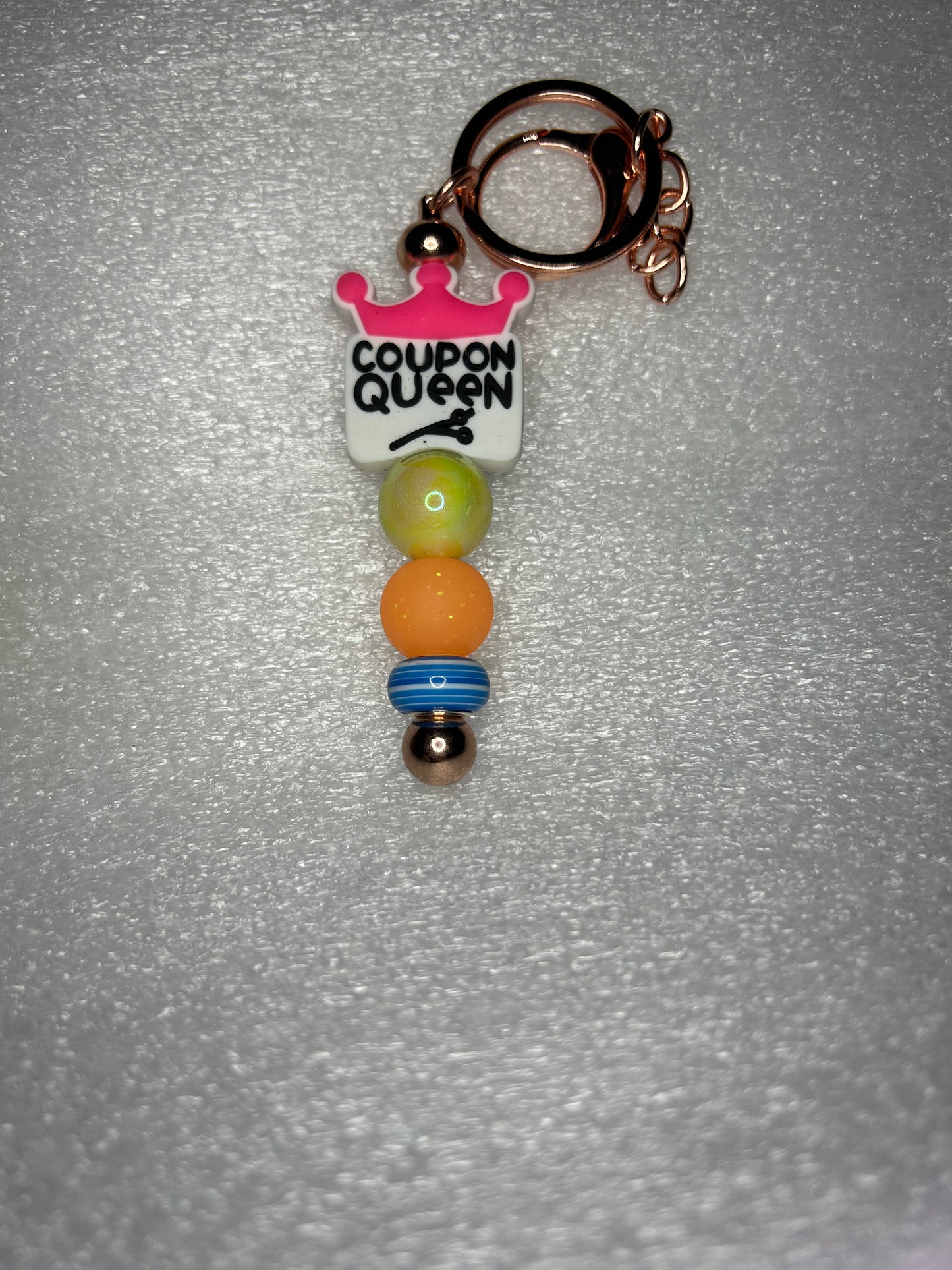 Coupon Queen- Keychain