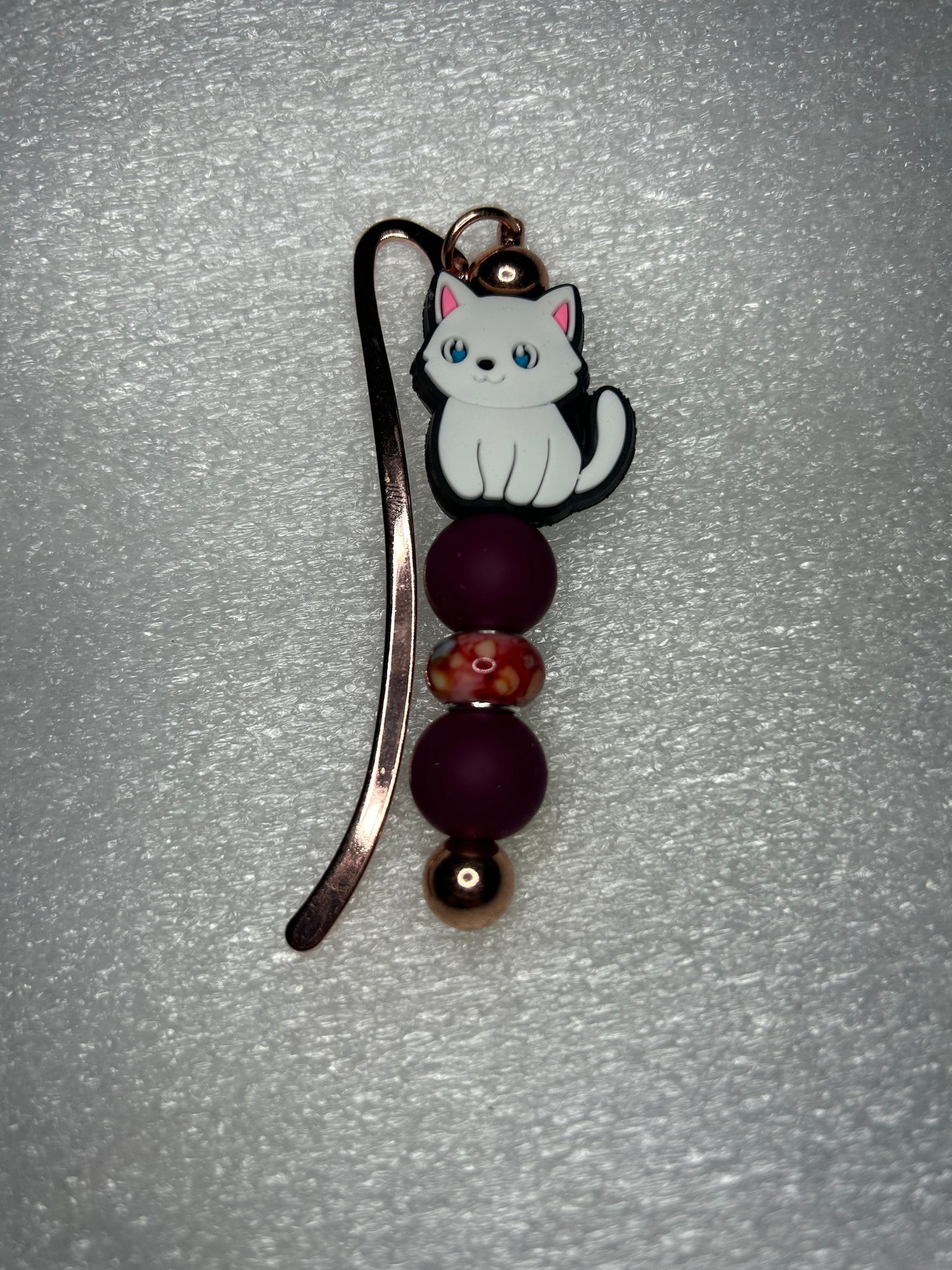 White Cat- bookmark