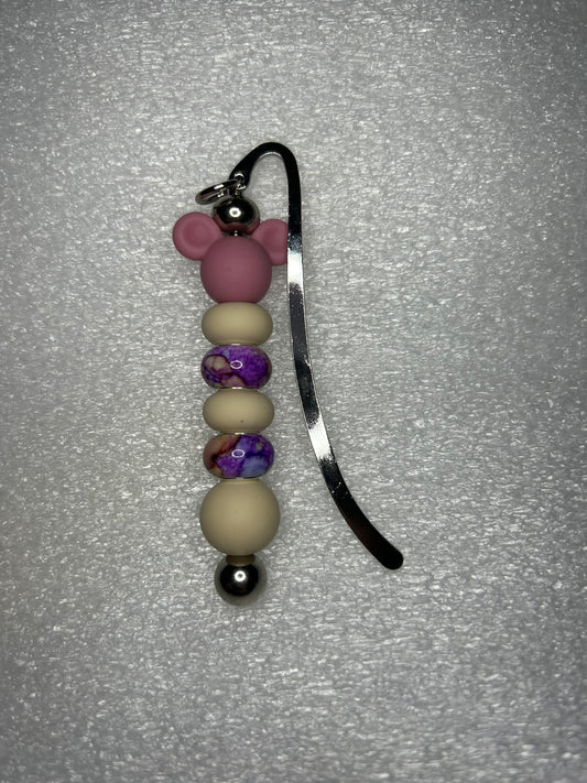 Mauve Mickey- Bookmark