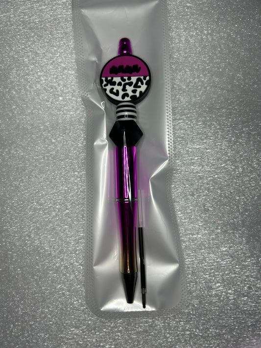 Animal print mom-Focal pen