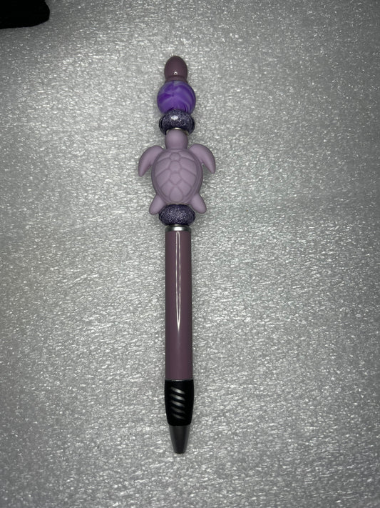 Purple sea turtle- focal pen