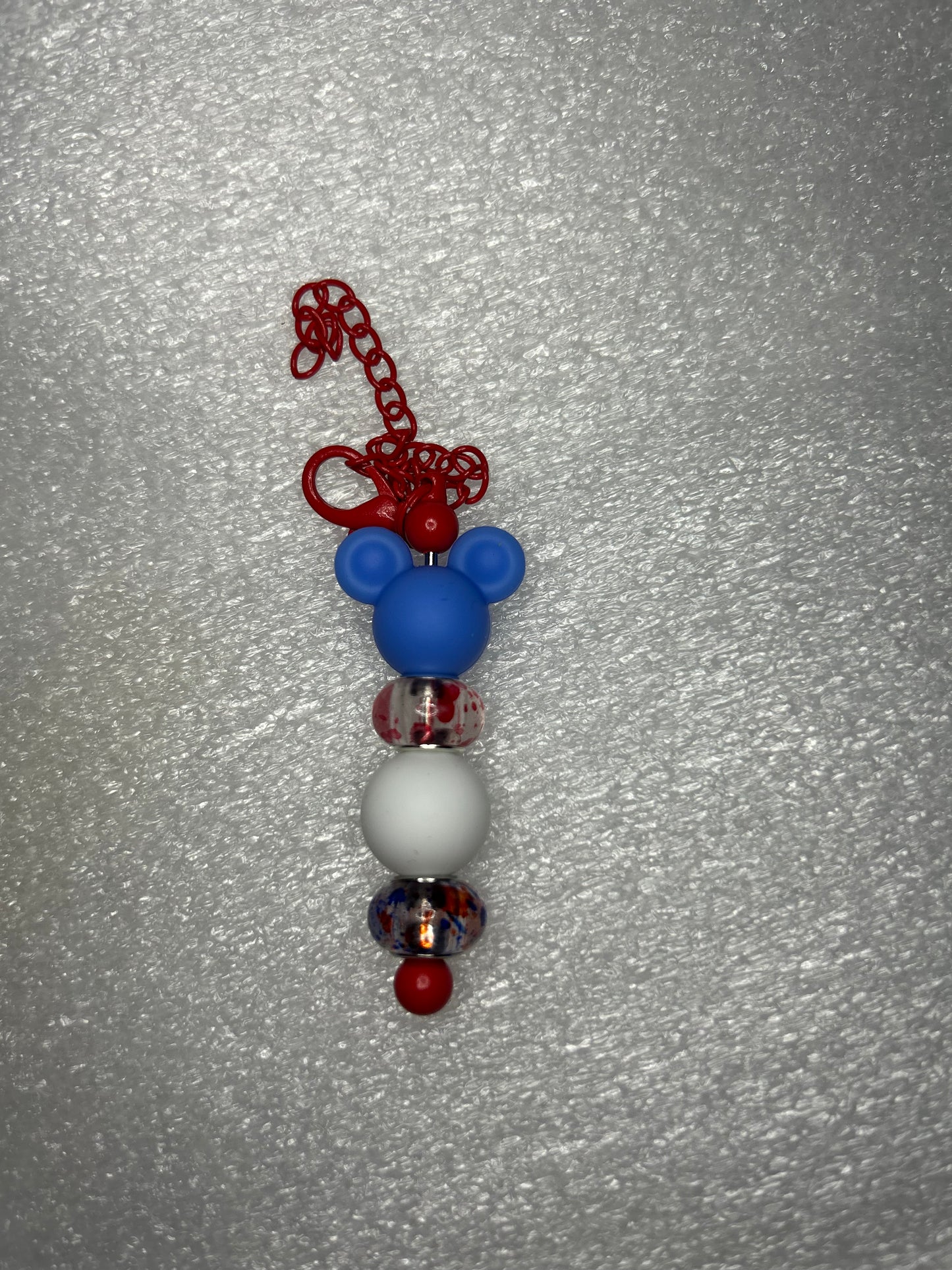 Blue Mickey- Cup Charm