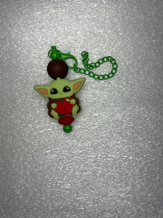 Yoda- cup charms