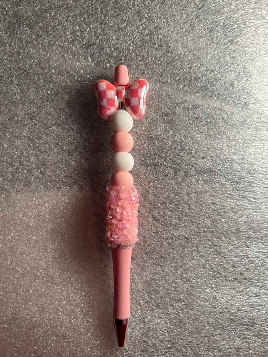 Pink Bow- Focal Pen