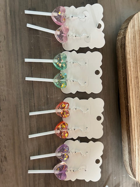 6.) TIKTOK Live- Handmade Earrings Lollipops